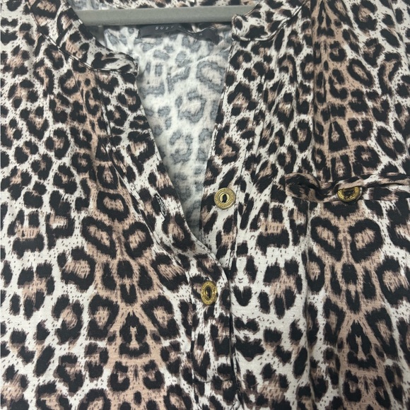 Comfortable animal print top - Picture 3 of 4